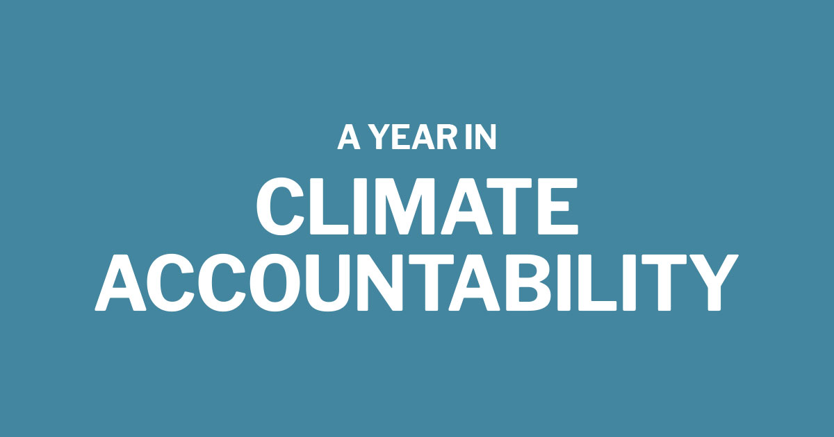 2020 was a historic year for climate accountability